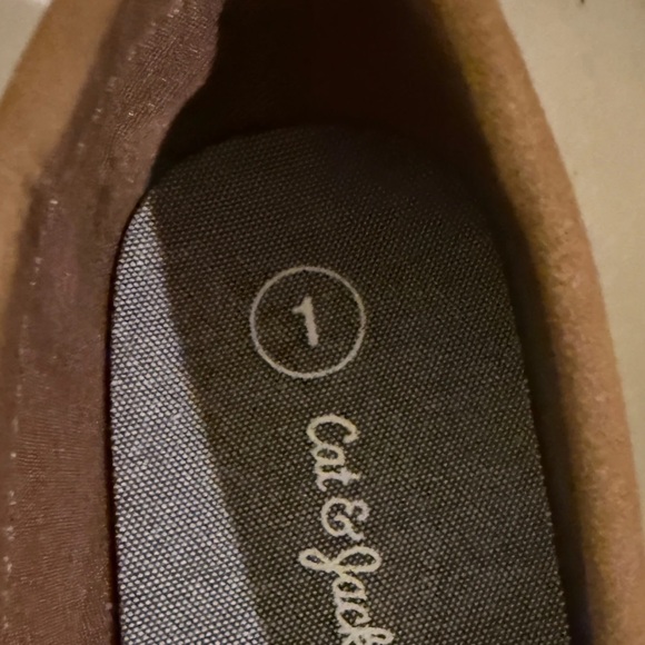 Cat & Jack Brown Kids Dress Shoes - Picture 4 of 5